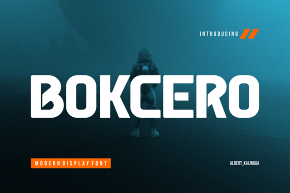 Bokcero: The Modern Display Font for Creative Crafters