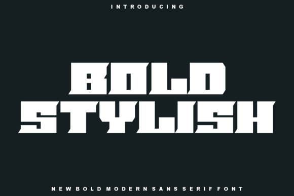 Bold Stylish: The Premium Display Typeface for Scroll-Stopping Visuals
