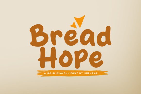 Bread Hope: The Fresh Display Font for Editorial Design