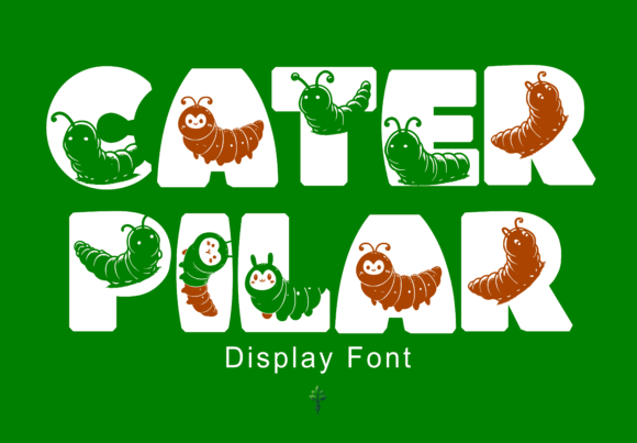 Caterpilar: A Modern Display Typeface for Creative Crafts