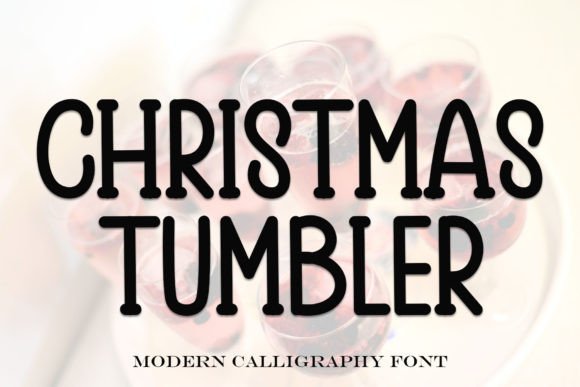Christmas Tumbler: The Festive Handwritten Font for Web Design