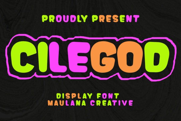 Cilegod: The Bold Display Typeface for High-Impact Campaigns