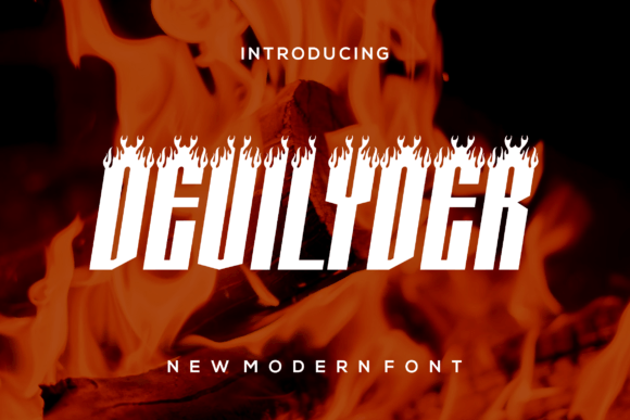 Devilyder: The Bold Display Font for Scroll-Stopping Campaigns