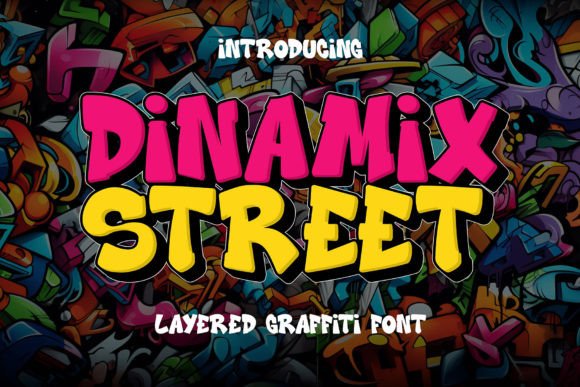Dynamix Street: The Bold Display Font for Editorial Impact