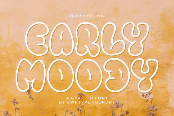 Early Moody: The Quirky Display Font for Memorable Branding