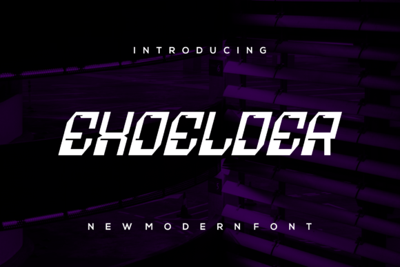 Exoelder: The Bold Typeface for Authentic Brand Identity