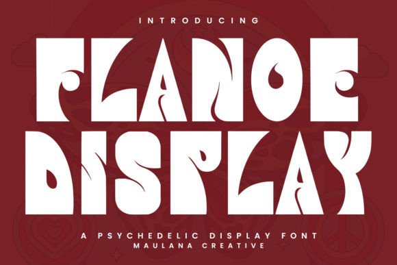 Flanoe: A Retro Display Font for Vibrant Web Design