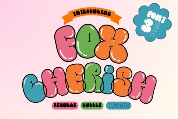 Fox Cherish: The Playful Display Font for Handmade Creators