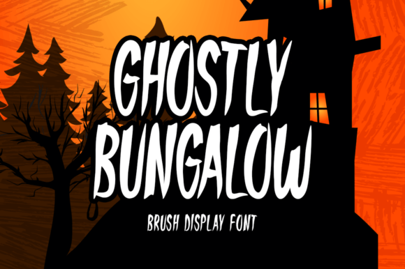 Ghostly Bungalow: The Premium Display Font for Unique Brand Identity