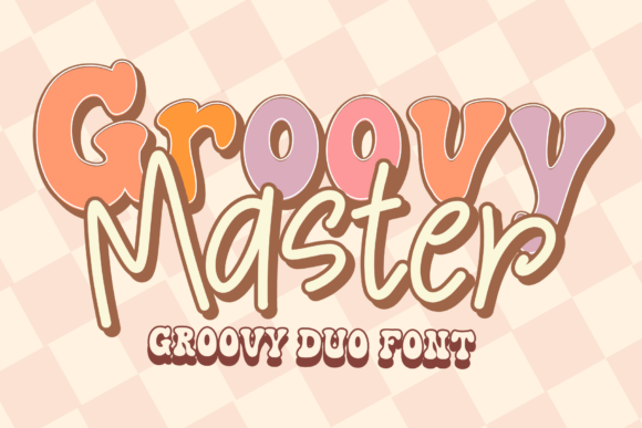 Groovy Master: The Retro Duo Font That Transforms Small Business Branding