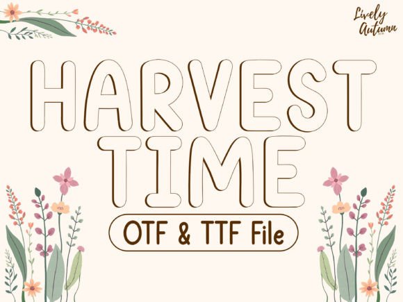 Harvest Time: The Bold Display Font for Scroll-Stopping Campaigns