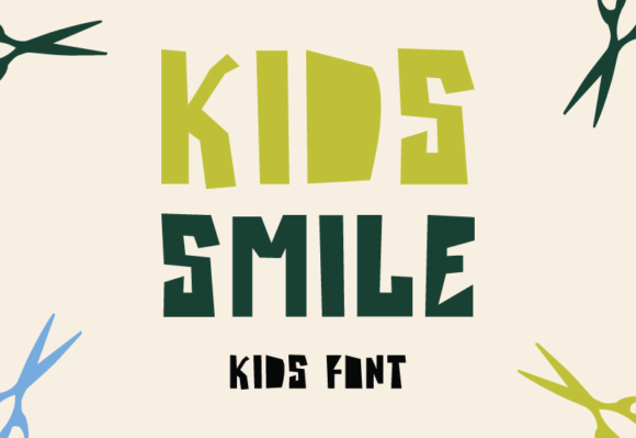 Kids Smile: A Playful Typeface for Memorable Branding