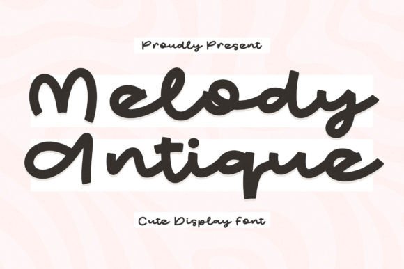 Melody Antique Typeface: A Web Designer’s Take on Whimsical Display Typography