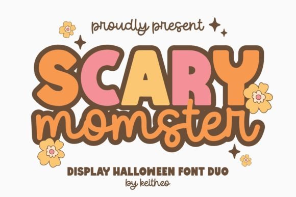 Scary Momster: The Spooky Duo Font for Bold Branding