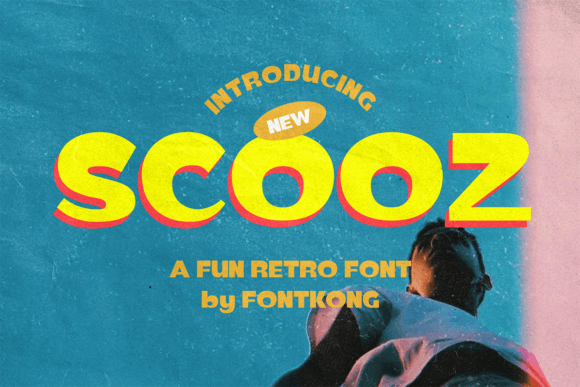 Scooz: The Vibrant Retro Typeface for Modern Branding