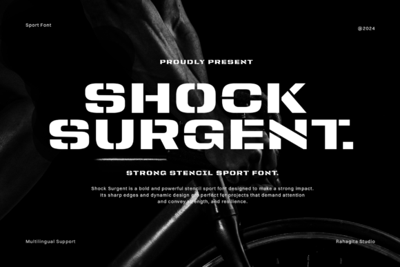 Shock Surgent: A Bold Typeface for High-Impact Editorial Design