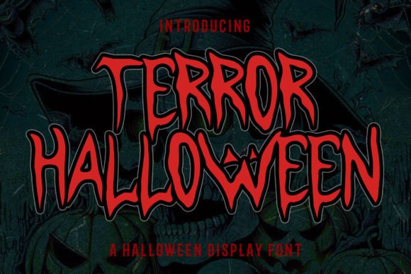 Terror Halloween: The Perfect Display Font for Spooky Branding