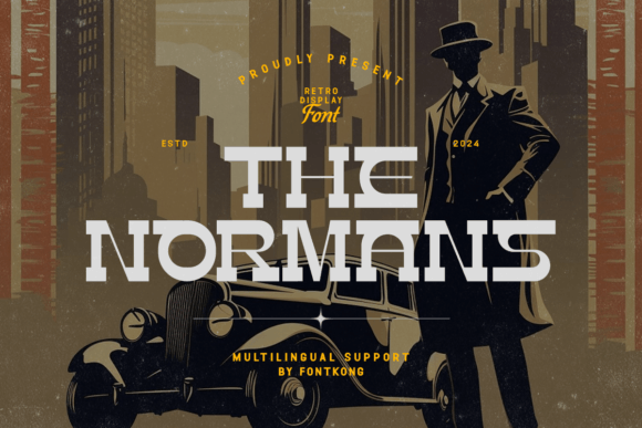 The Normans: A Bold Display Typeface for Modern Web Design