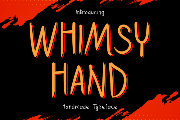 Whimsy Hand: A Playful Eerie Typeface for Editorial Design